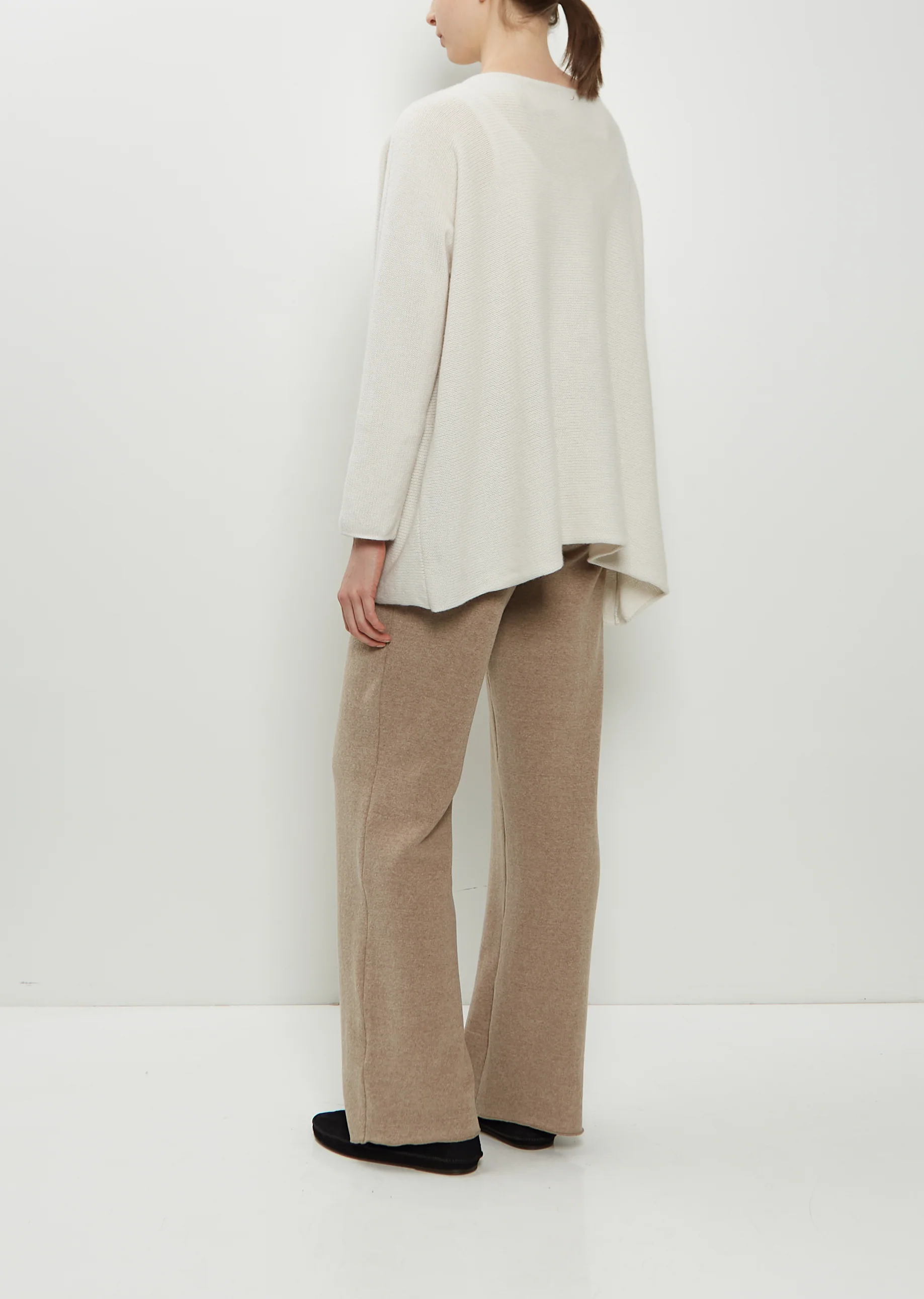 Cashmere Oversized Boatneck — Oatmeal - Image 3