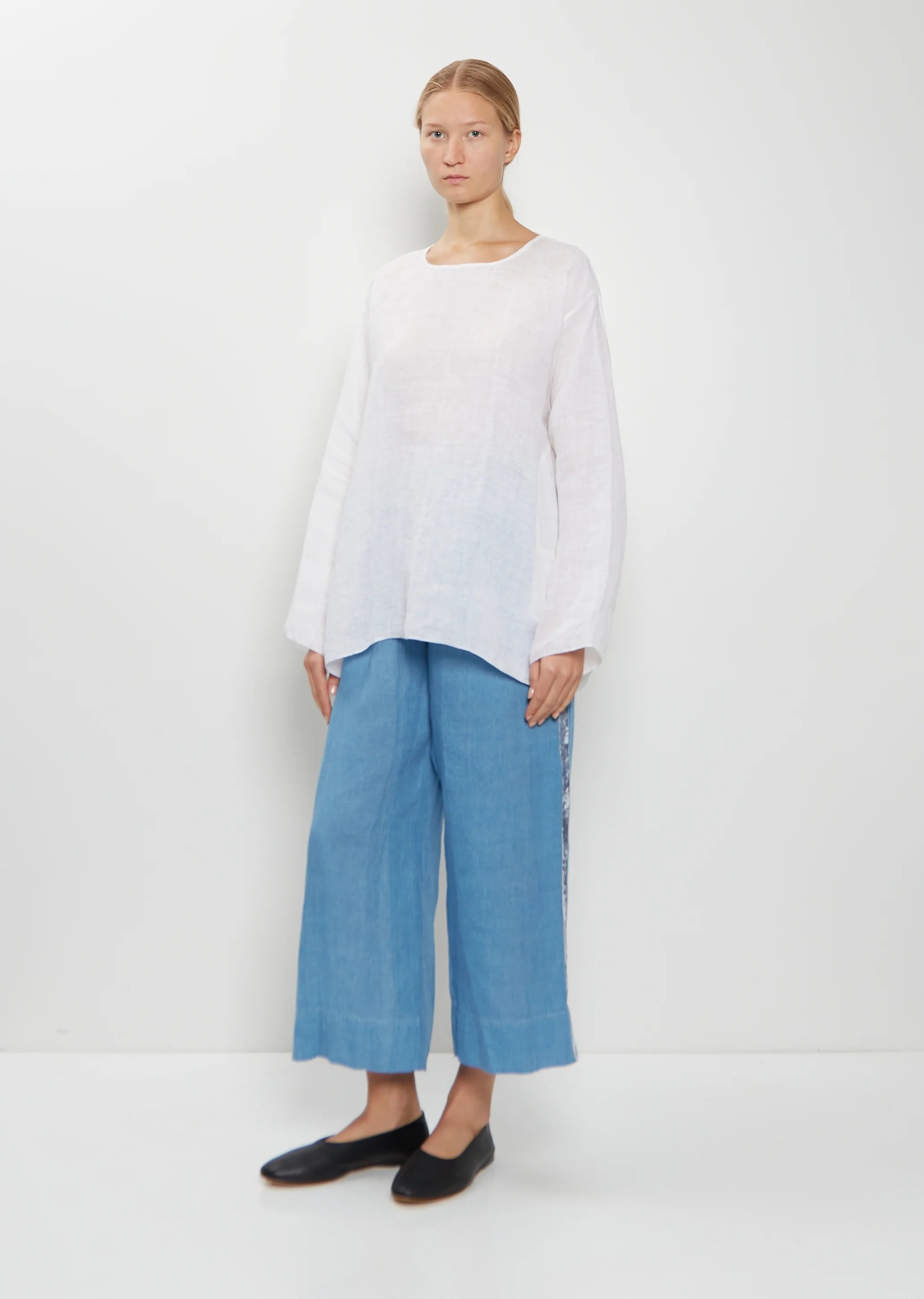 New Tunisian Handwoven Linen Top - Image 4