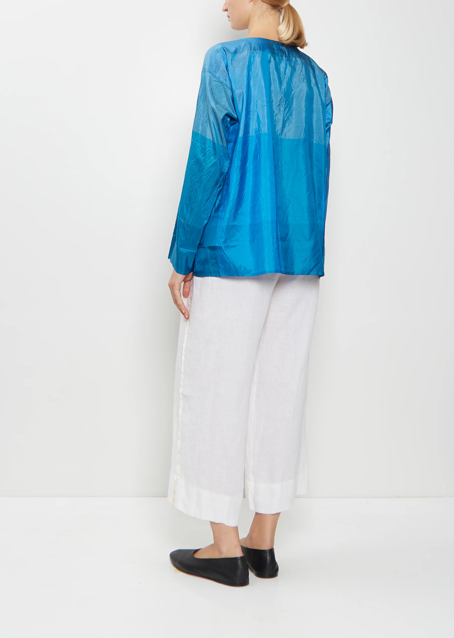 New Tunisian Silk Habotai Top - Image 3