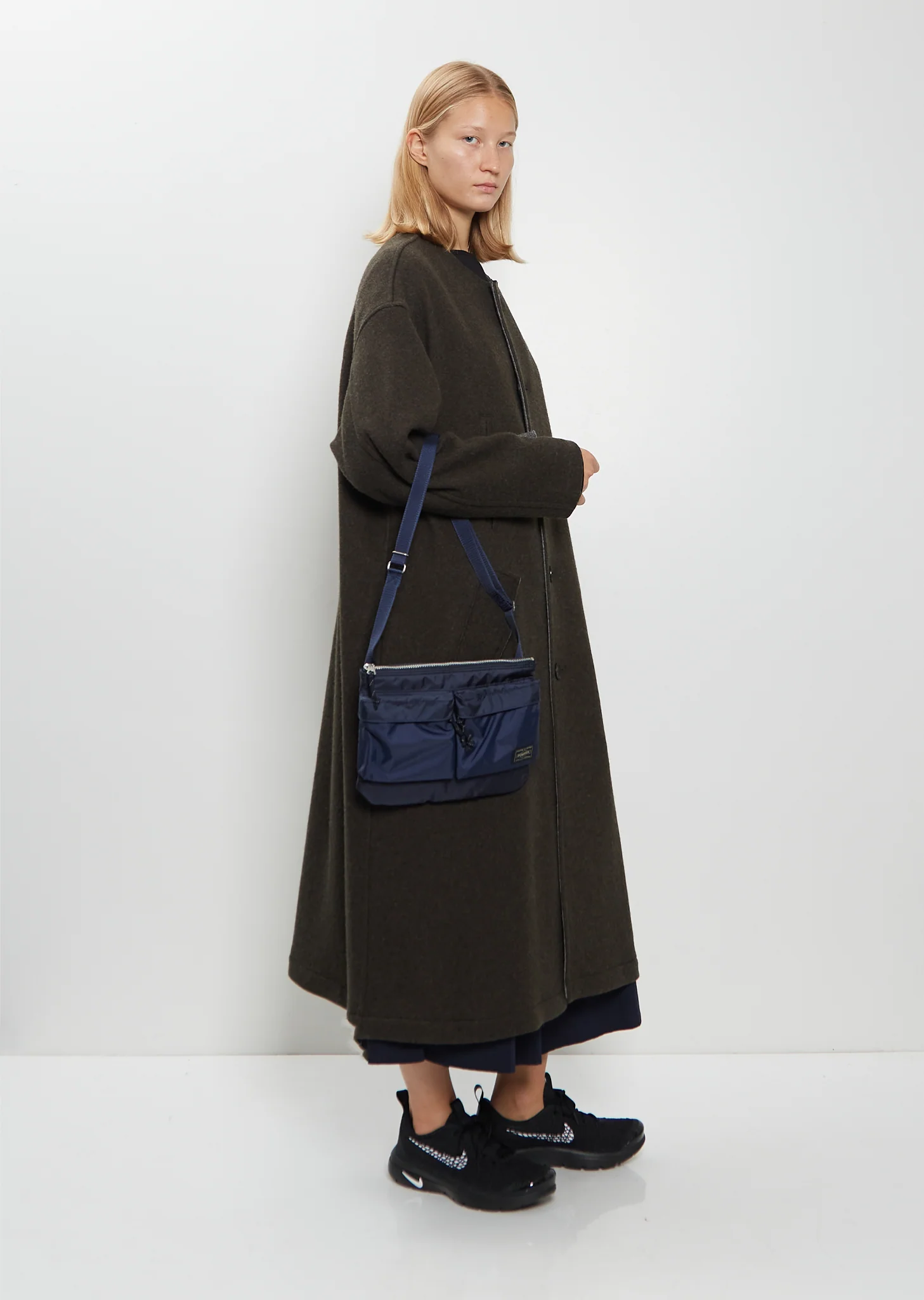 Force Technical Shoulder Bag — Navy - Image 4