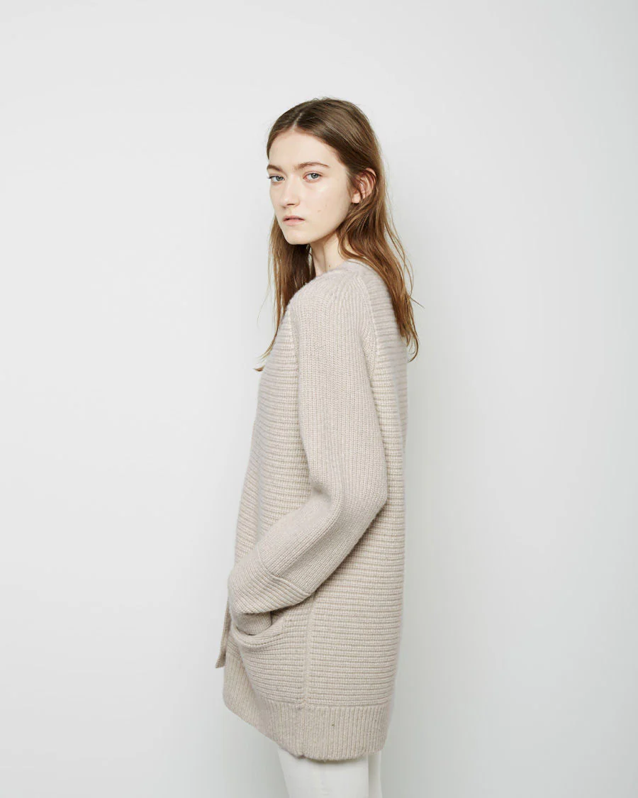 Oversized Cashmere Cardigan - Image 3