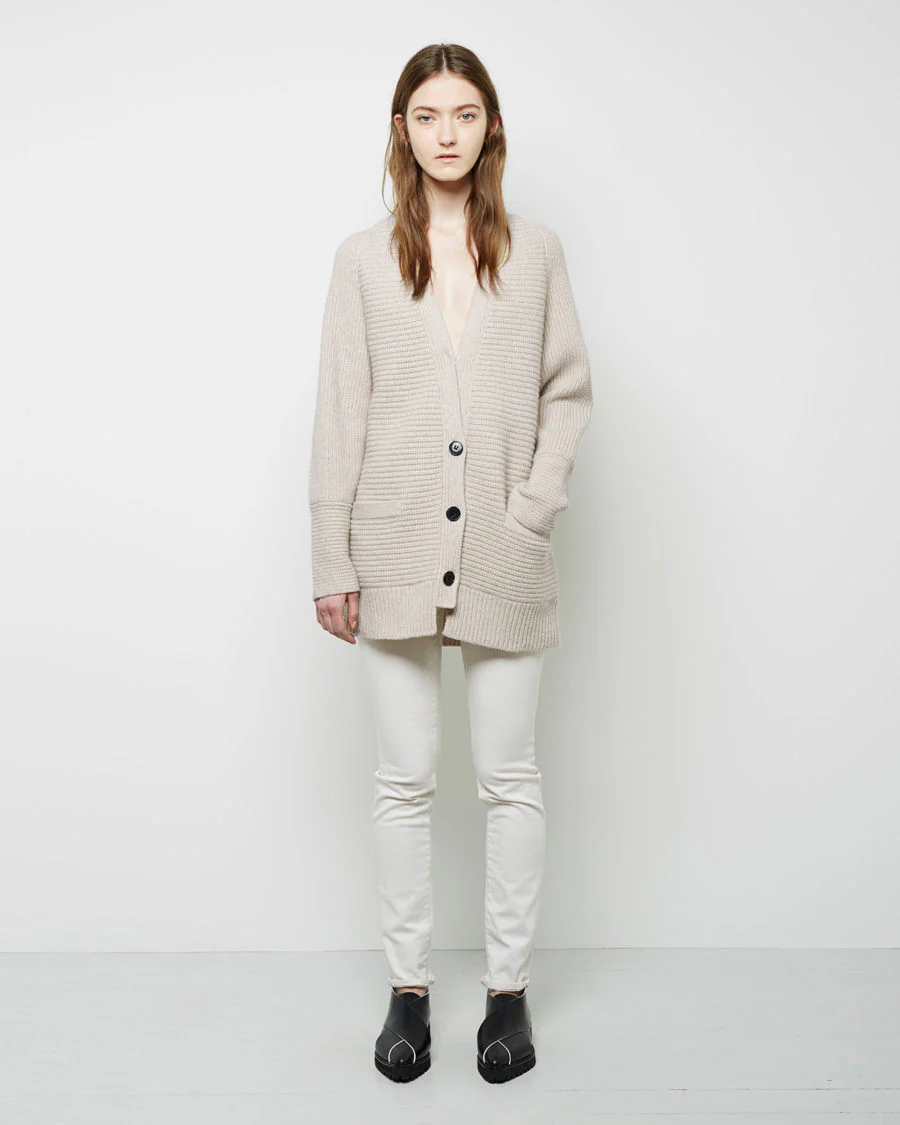 Oversized Cashmere Cardigan - Image 5