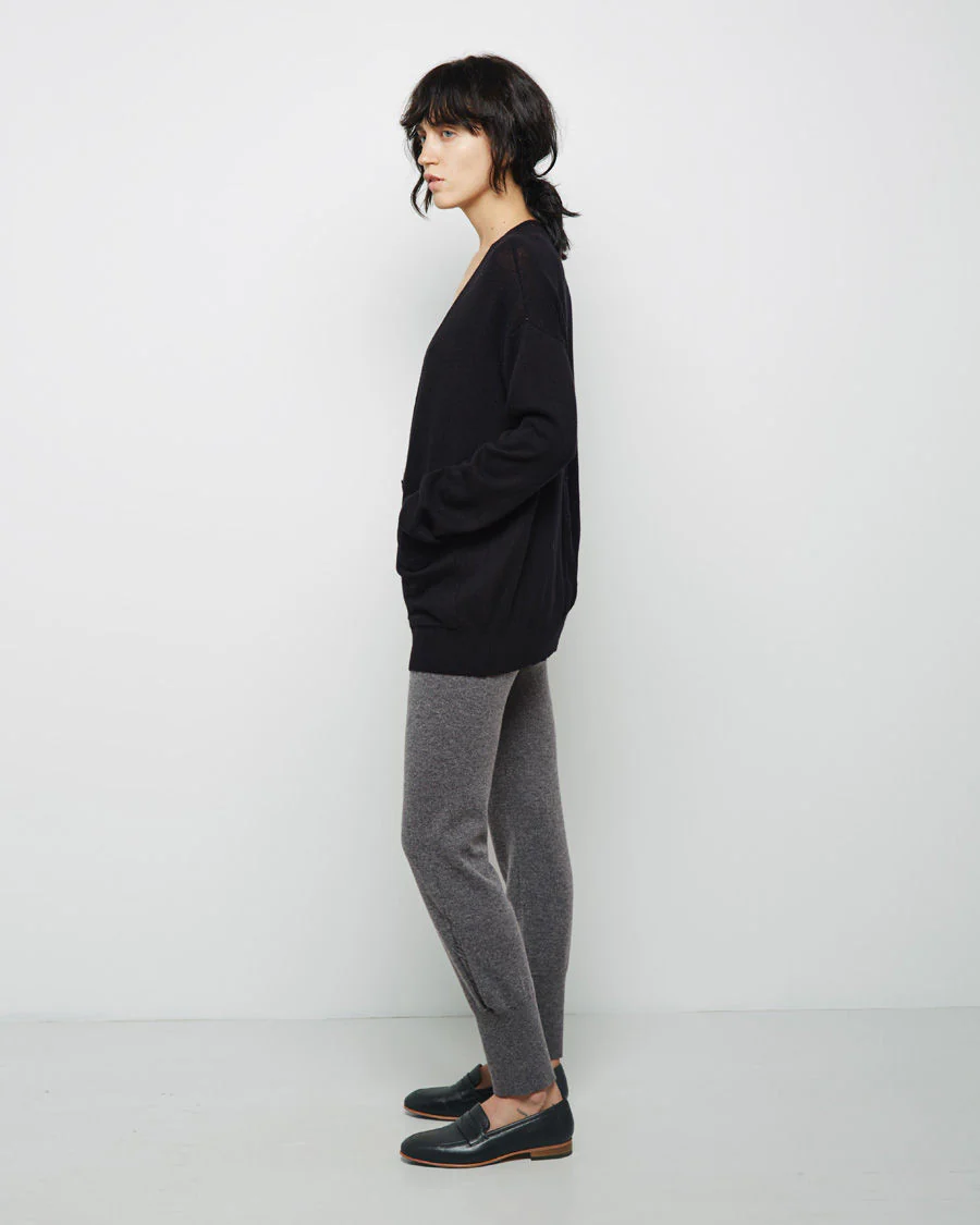 Merino Cashmere Boyfriend Cardigan - Image 3