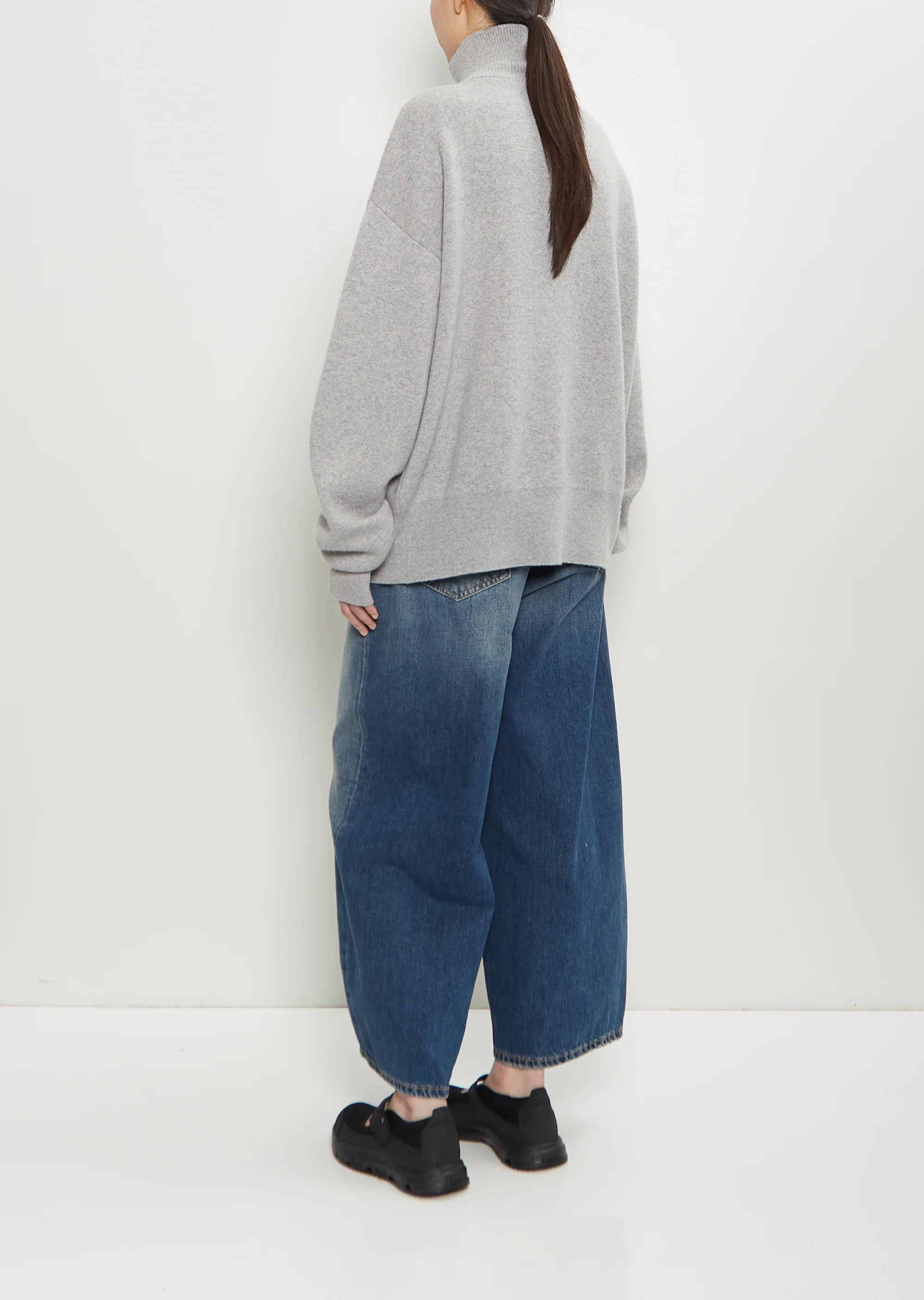 n°319 Xtra Out Cashmere Cardigan — Grey - Image 6