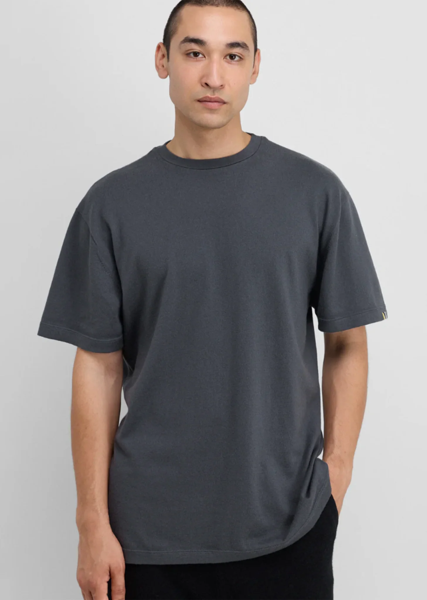 n°269 Rik Cotton Cashmere Top — Lake - Image 3