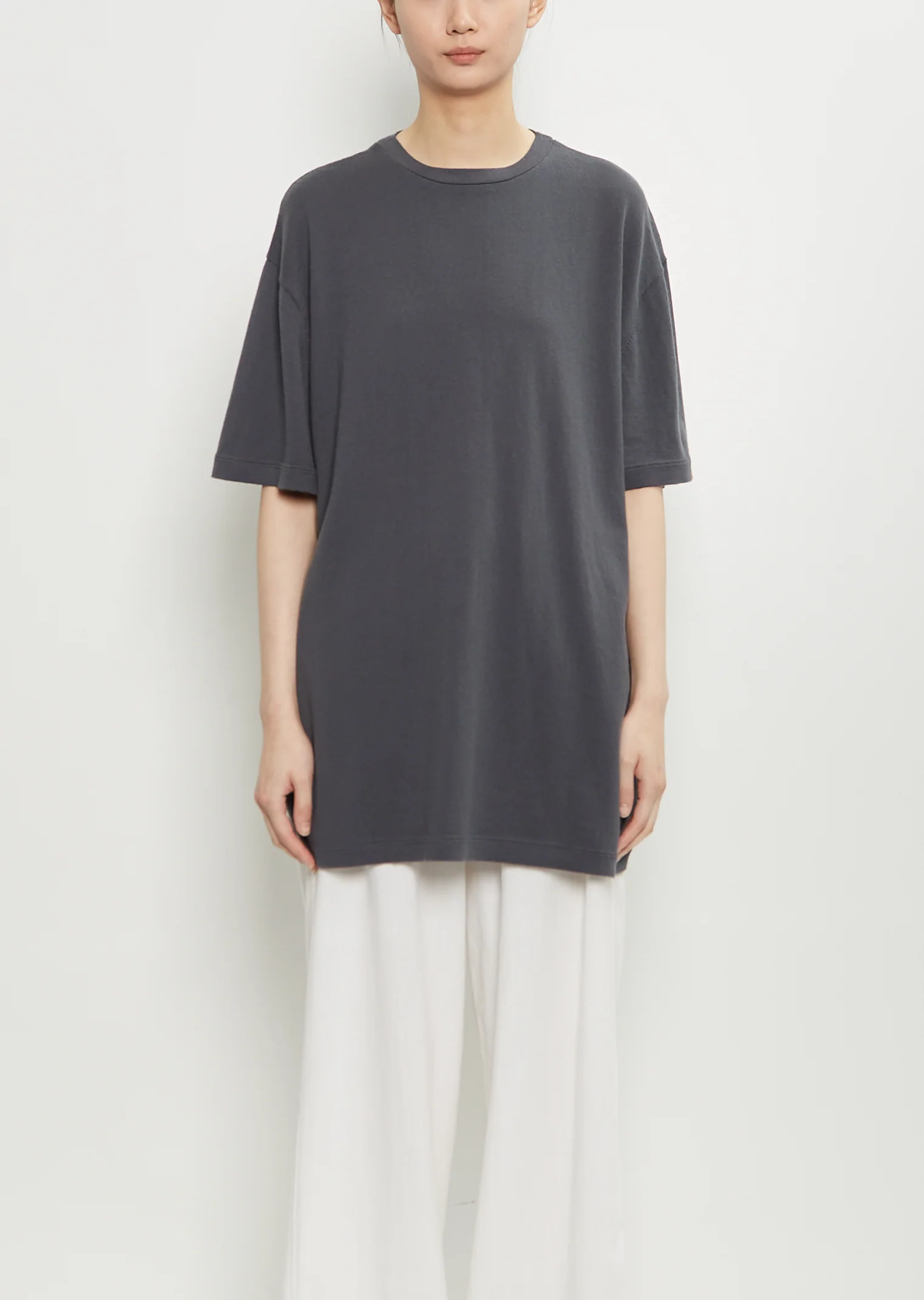 n°269 Rik Cotton Cashmere Top — Lake - Image 4