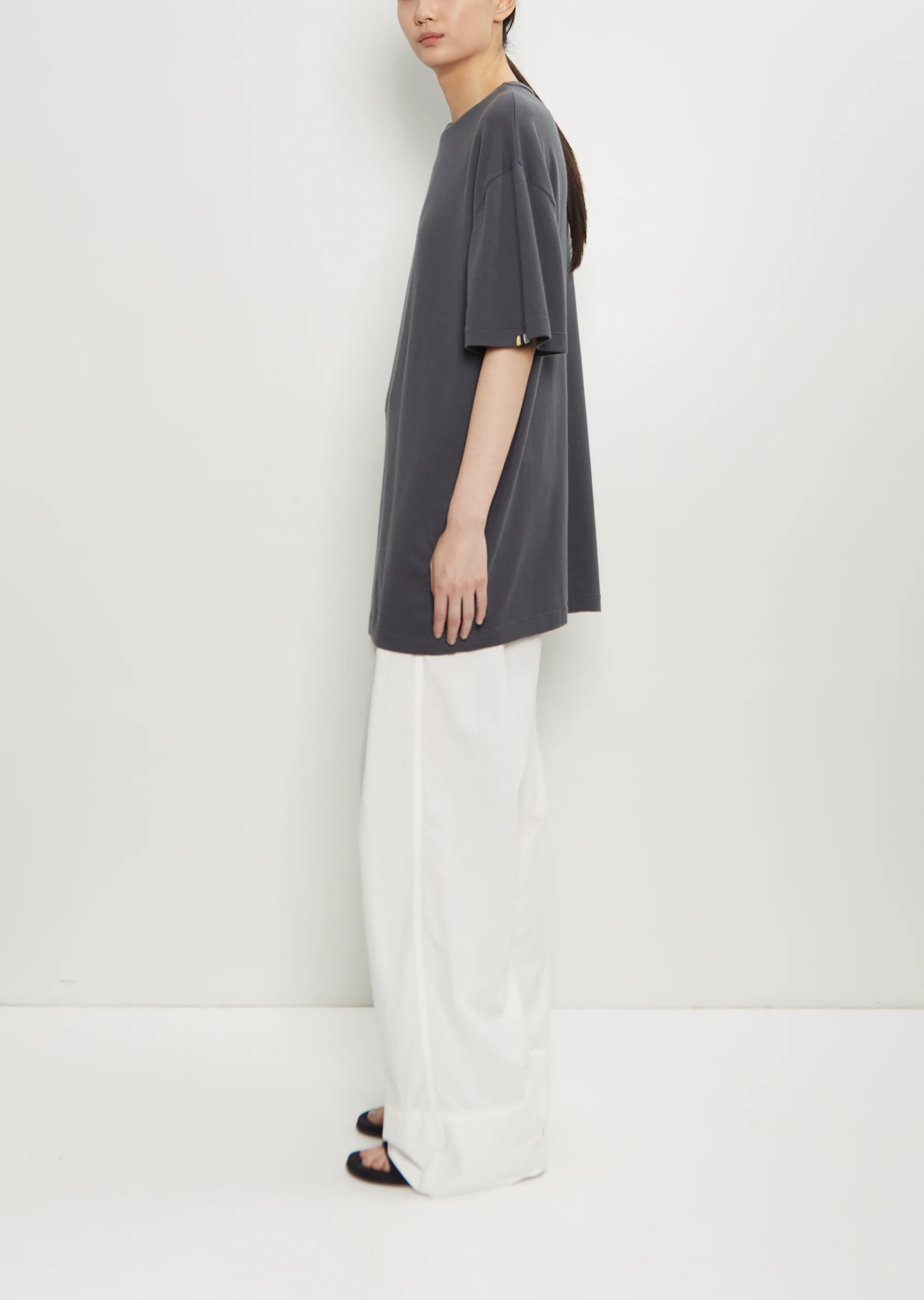 n°269 Rik Cotton Cashmere Top — Lake - Image 5