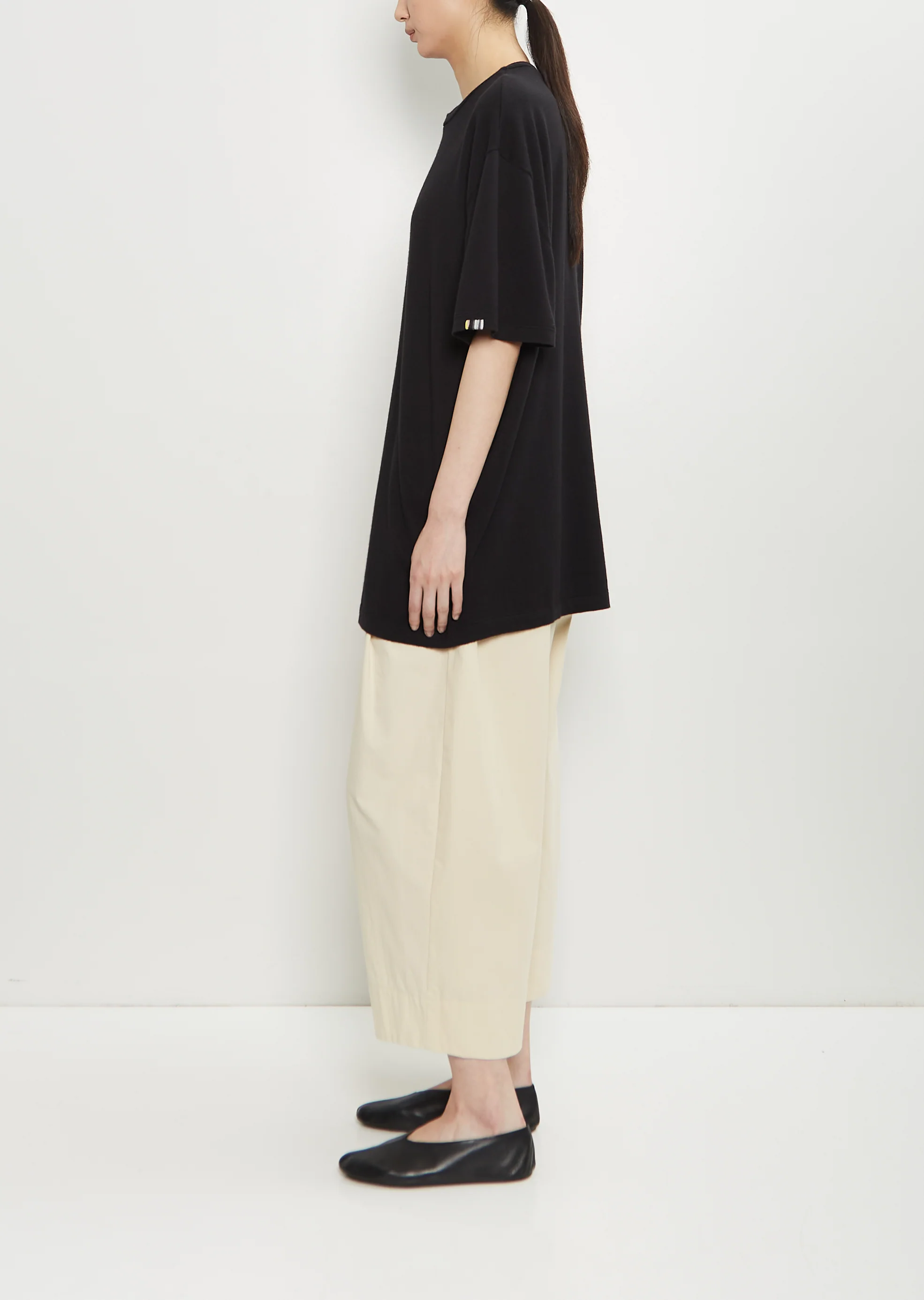 n°269 Rik Cotton Cashmere Top — Raven - Image 5