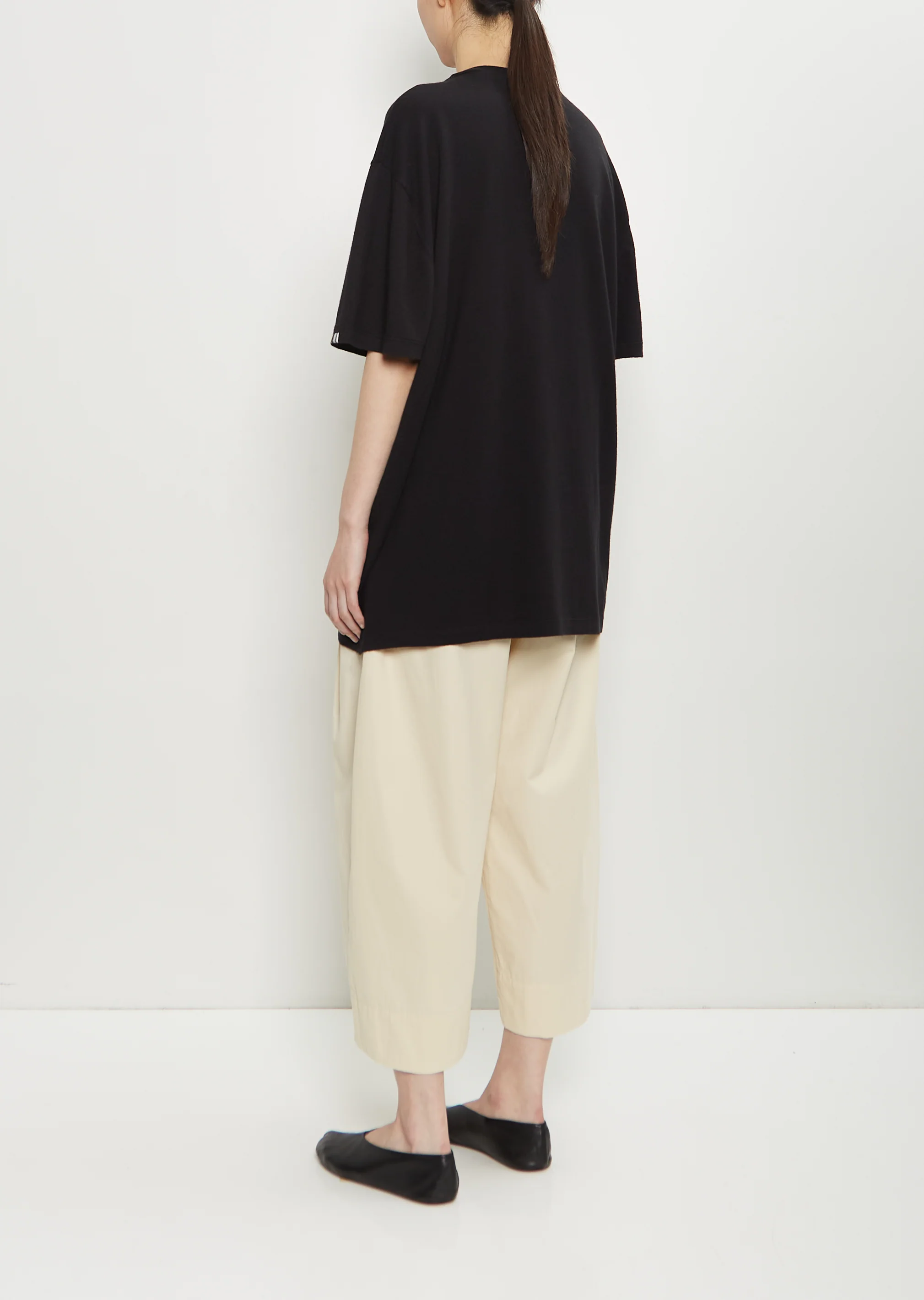 n°269 Rik Cotton Cashmere Top — Raven - Image 6