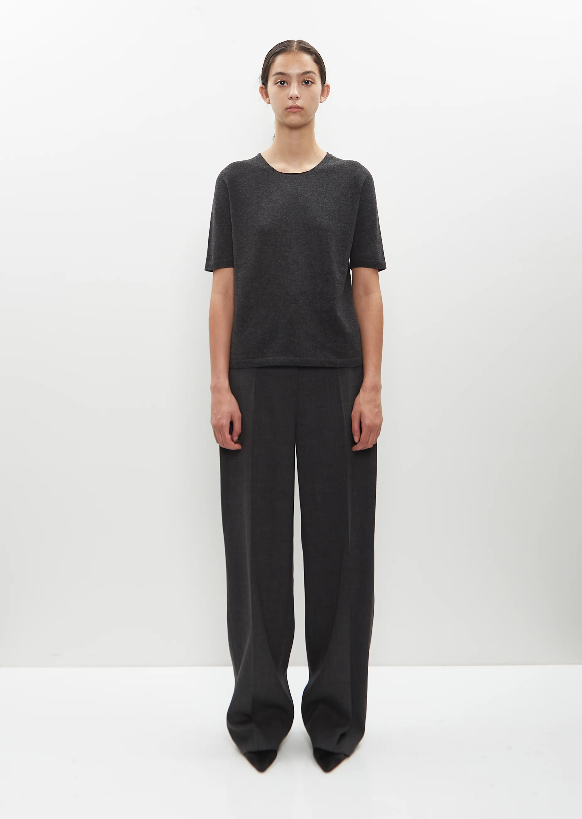 Cashmere Ipar Top — Enzyme Black - Image 4