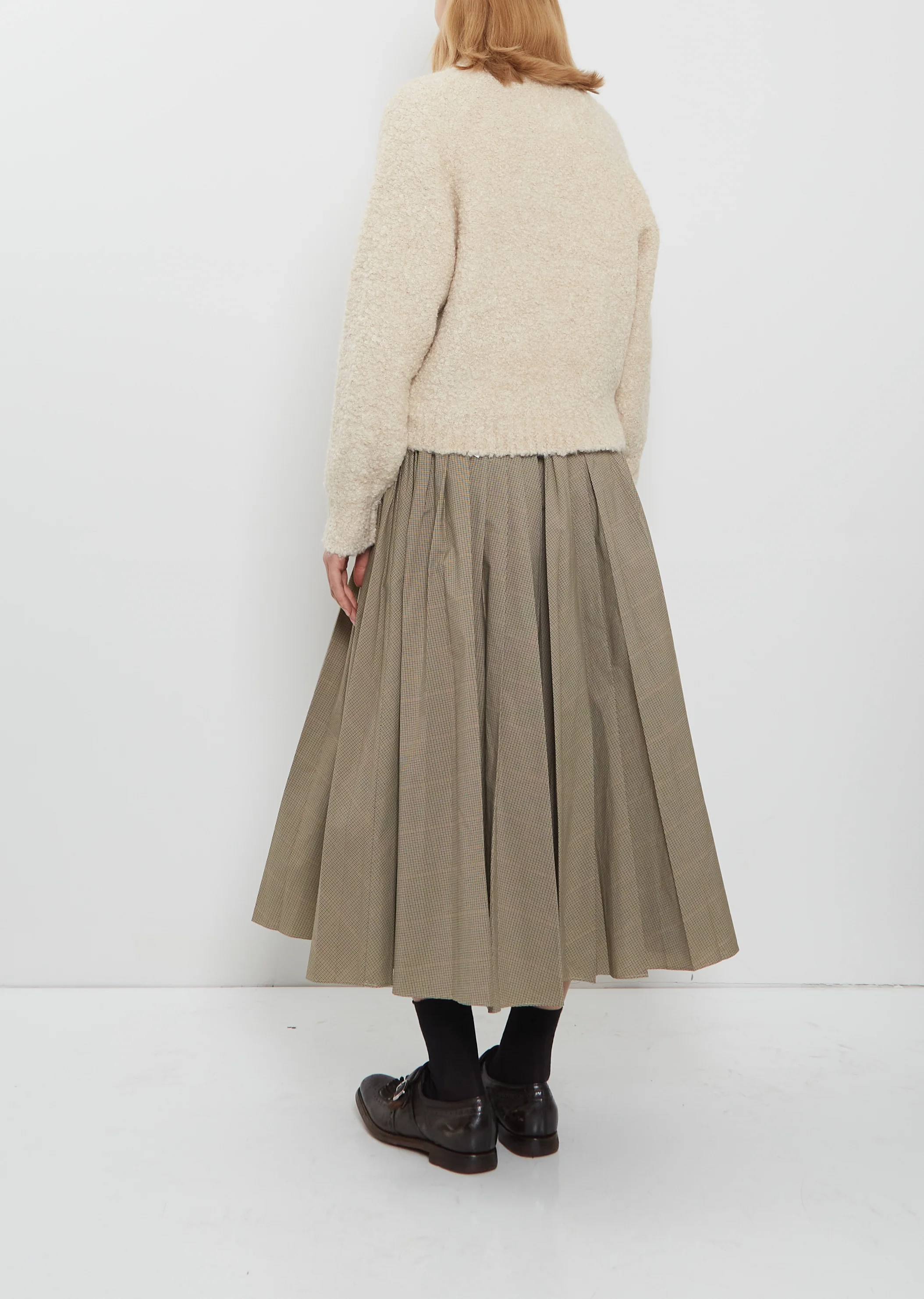 Mock Neck Alpaca Sweater - Image 3