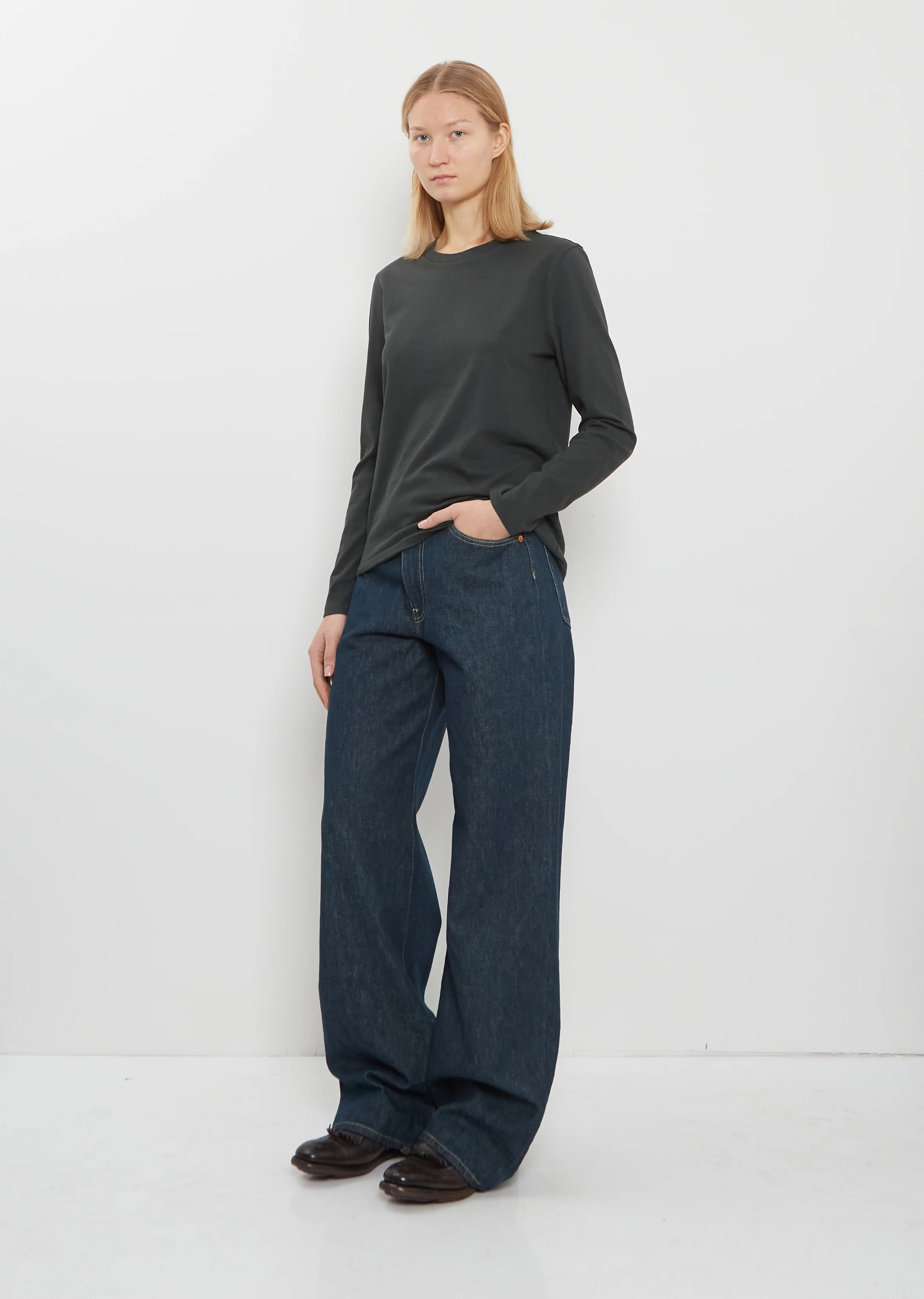 Long Sleeve Mini Boy Cotton T- Shirt - Image 4