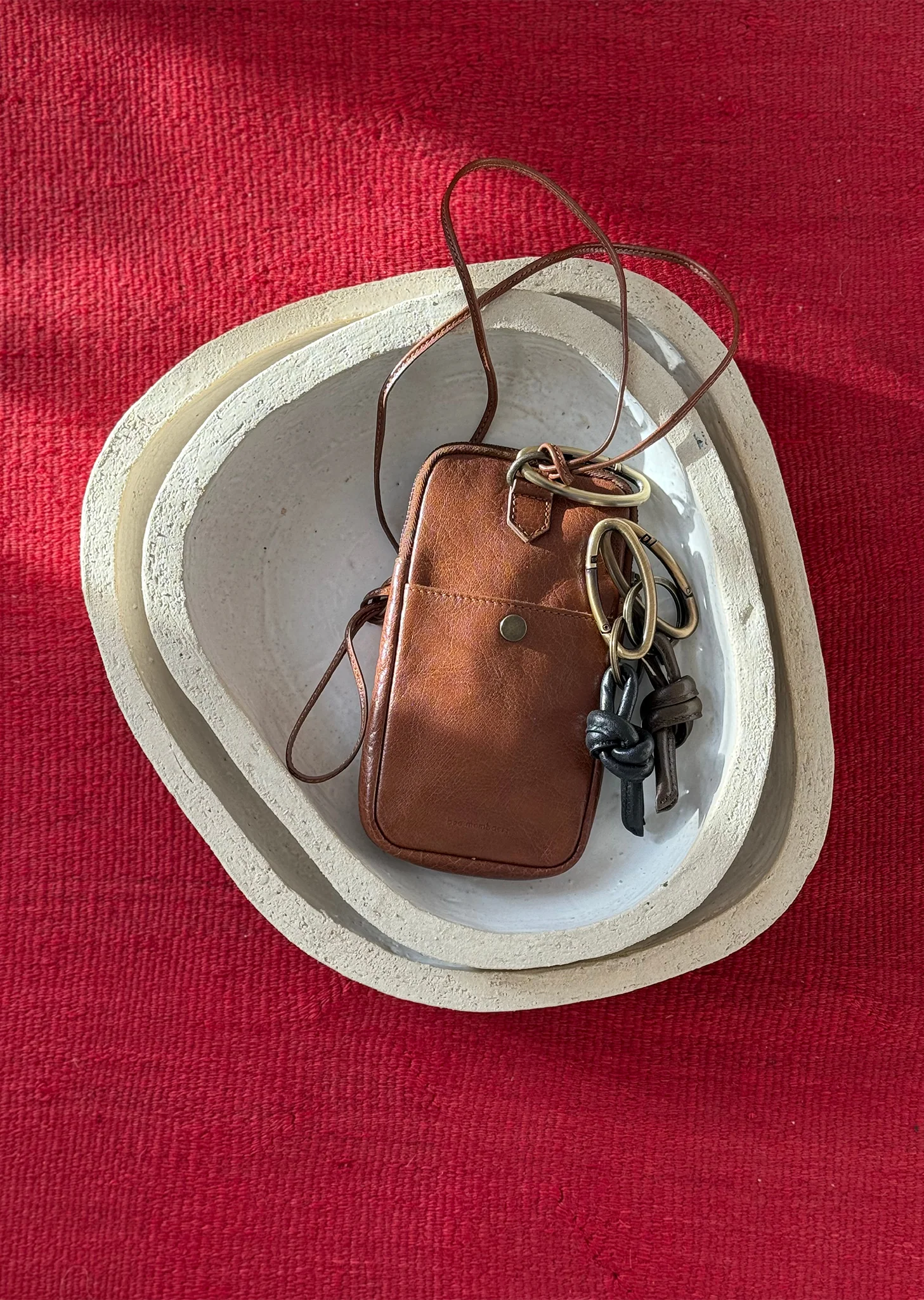 Phone Pocket — Cognac - Image 5