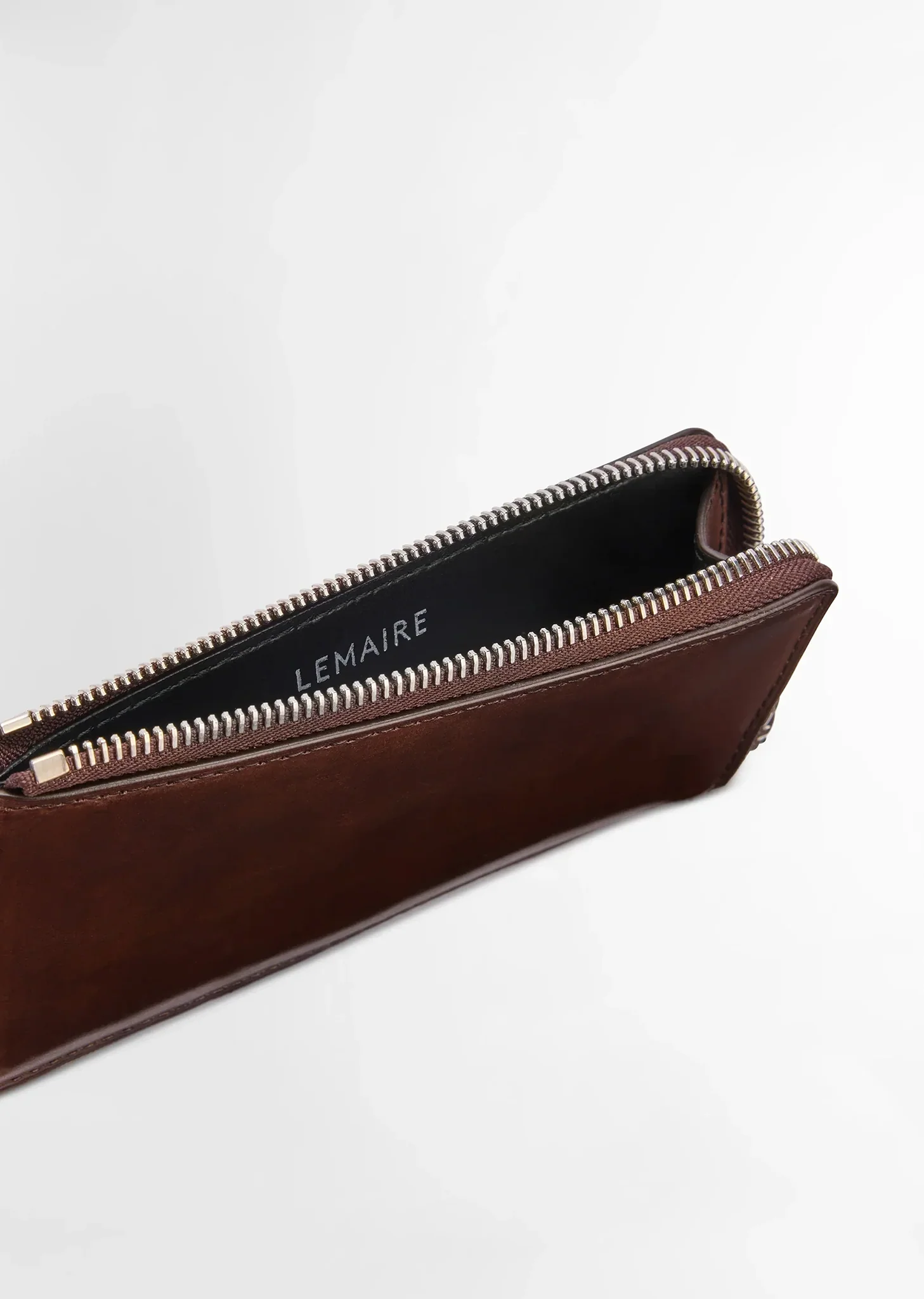 Patina Zip Coin Card Holder — Ristretto - Image 3