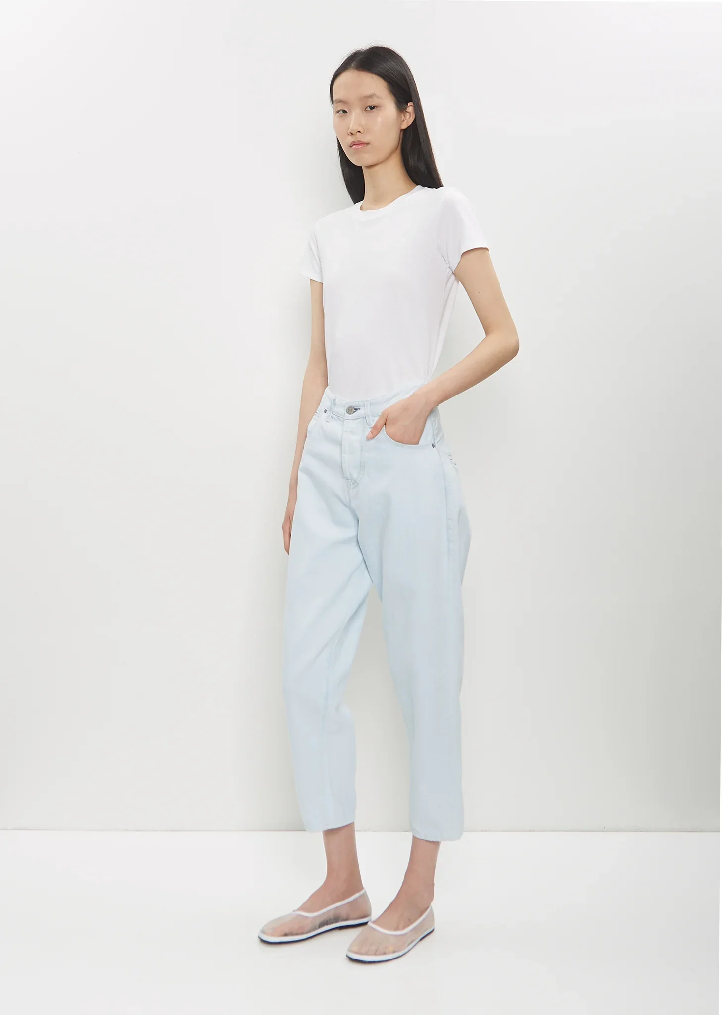 Ballet Round Mesh Ness — White - Image 5