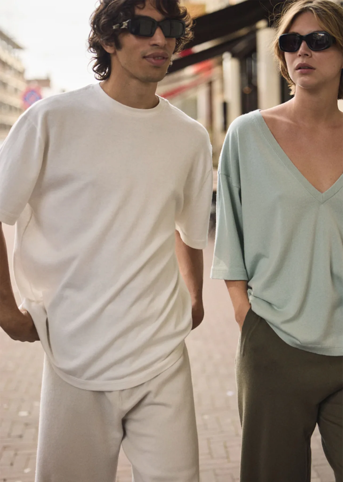 n°269 Rik Cotton Cashmere Top — Snow - Image 9