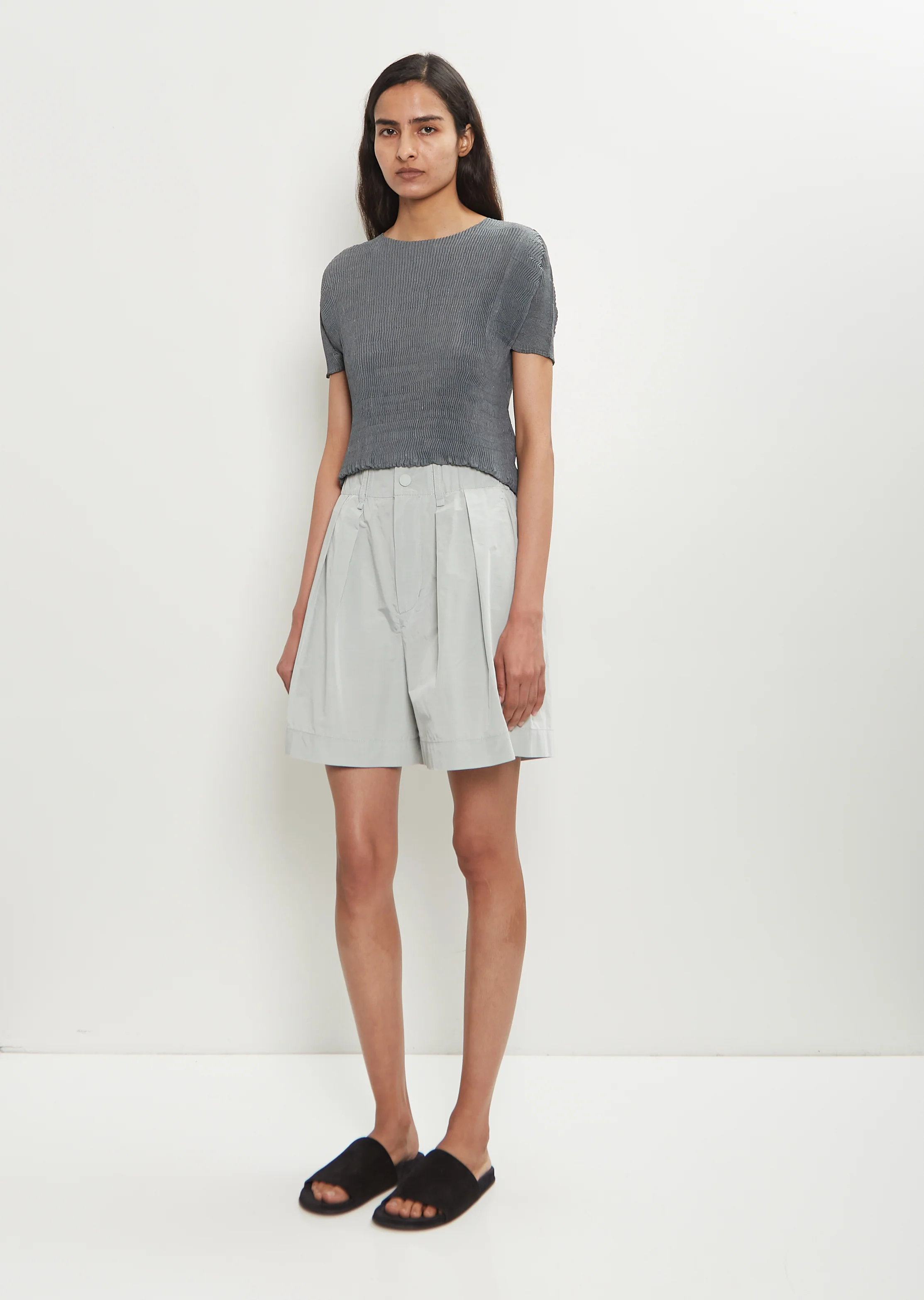 Crumpled Technical Cotton U Pants - Image 4