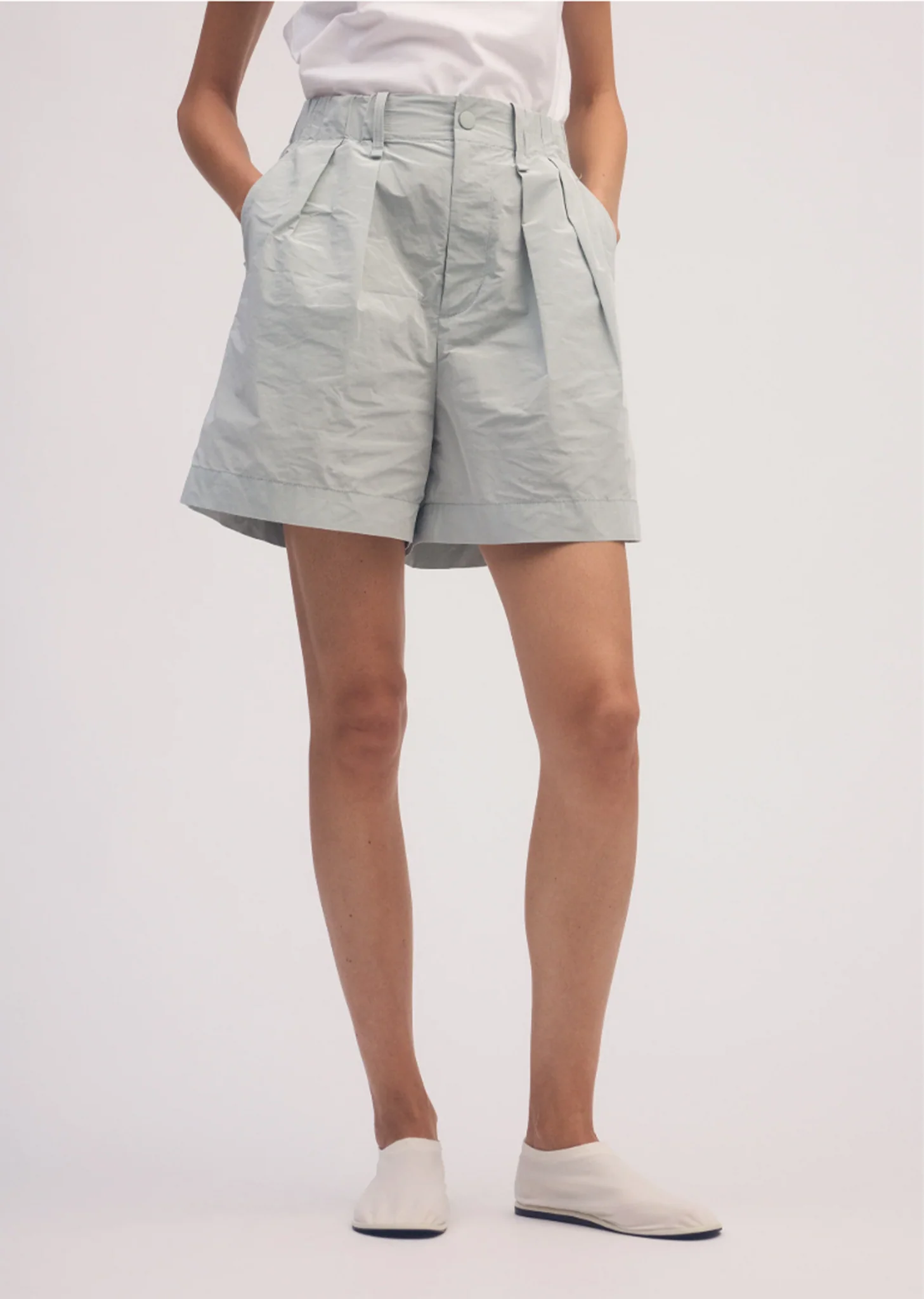 Crumpled Technical Cotton U Pants - Image 8