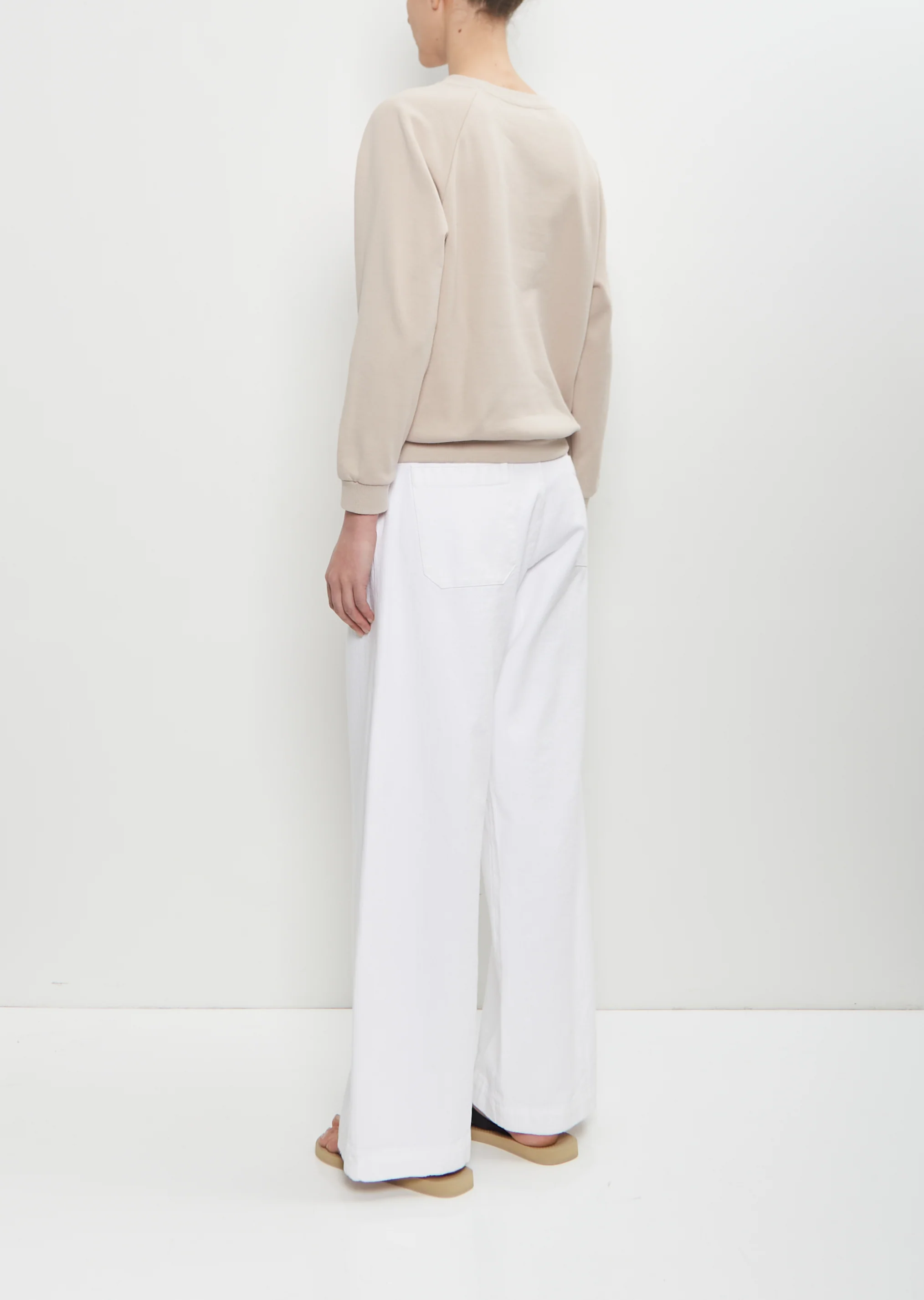 Studio Cotton Sweatshirt — Light Mauve - Image 3