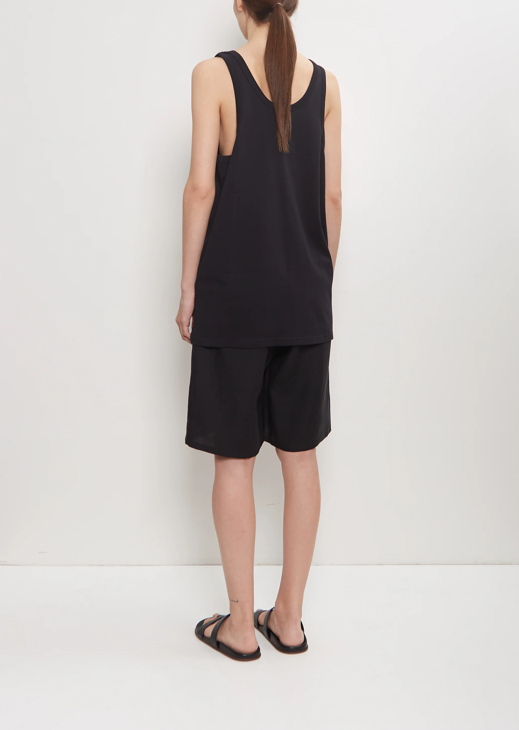 Organic Cotton Tank — Black - Image 3