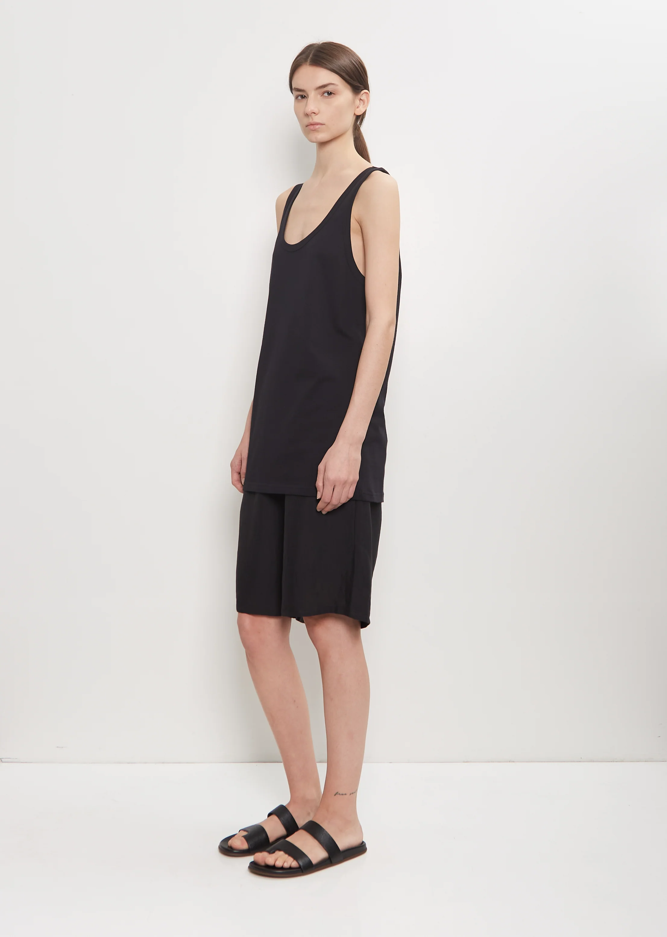 Organic Cotton Tank — Black - Image 4