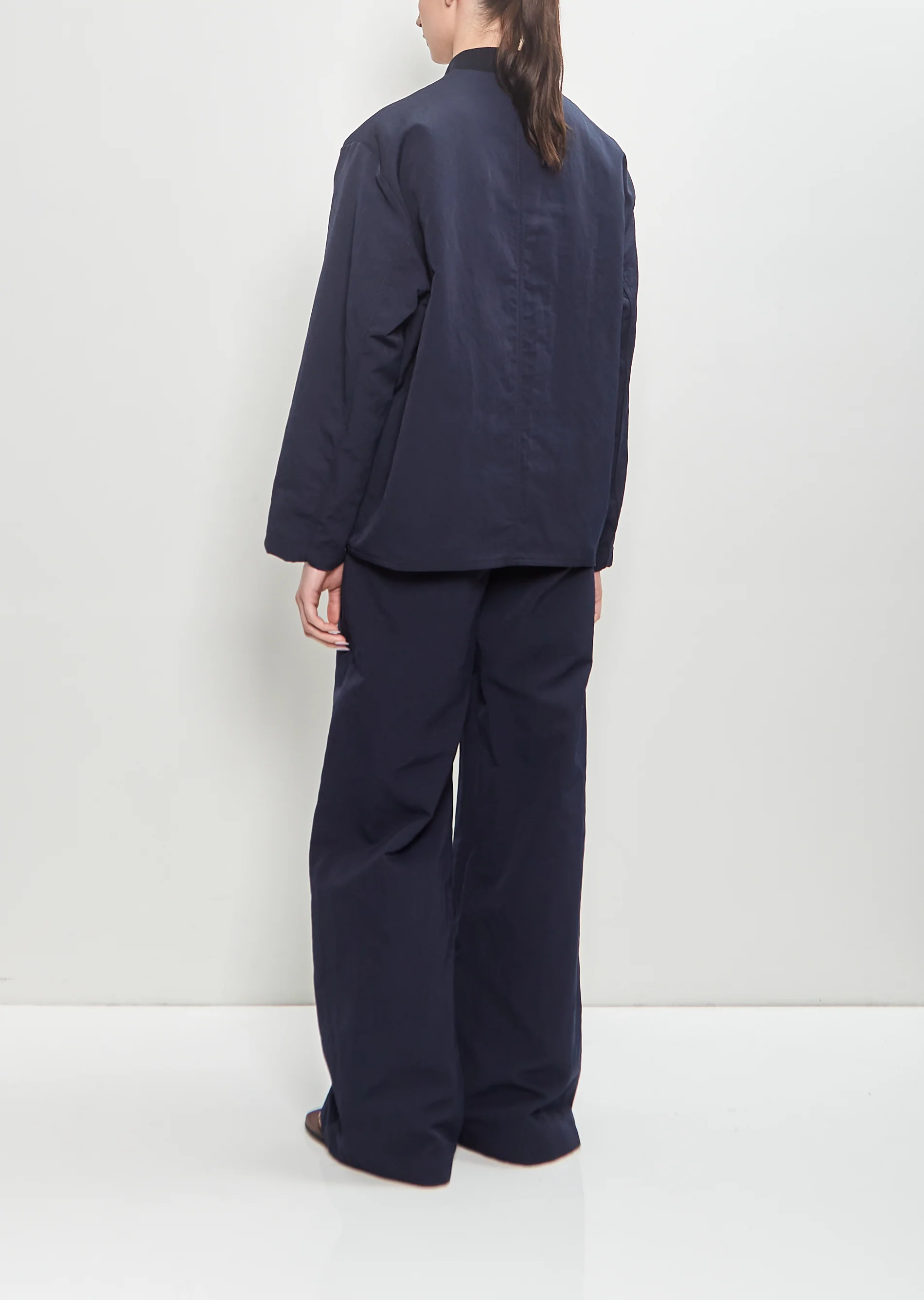 Linen Blend Work Jacket - Image 3