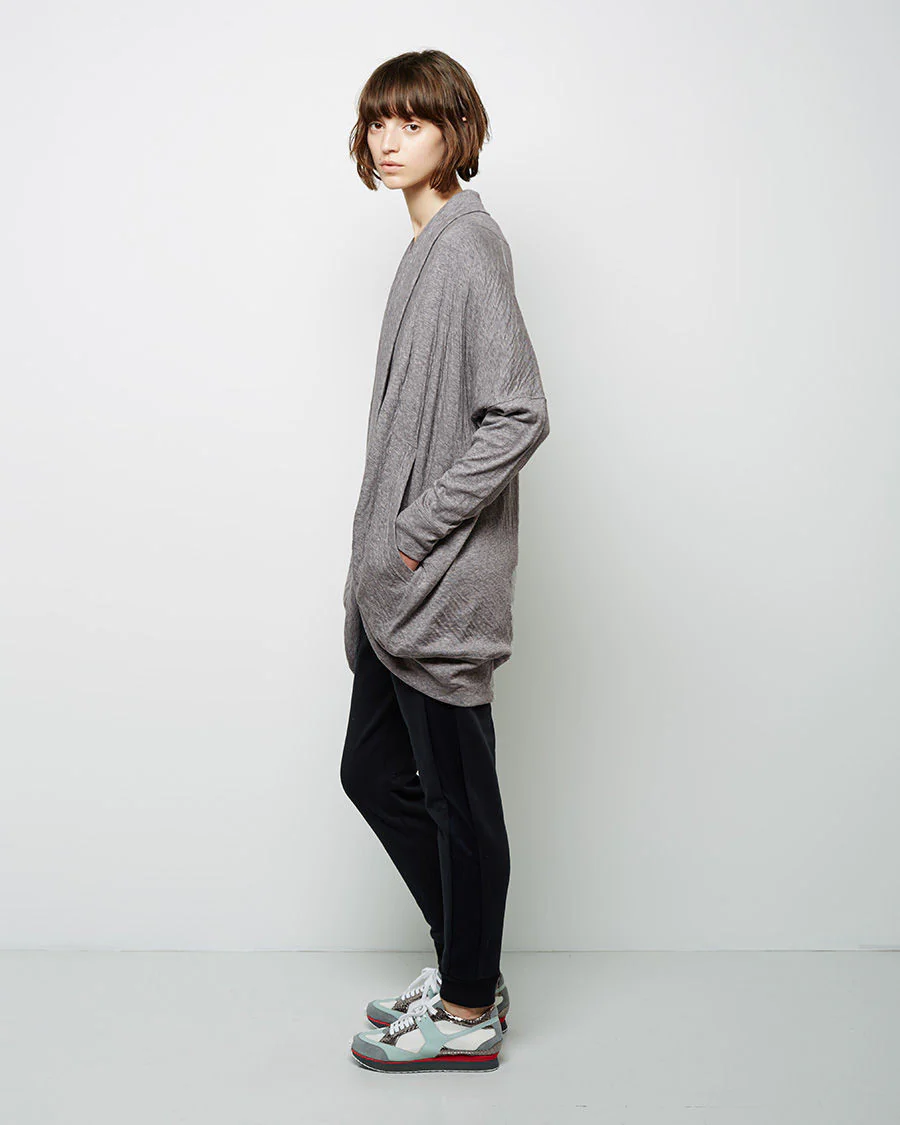 Open Sweatshirt Cardigan - Image 3